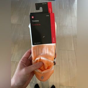 Men’s Lululemon Power Stride Training Tab Length Light Cushion Socks